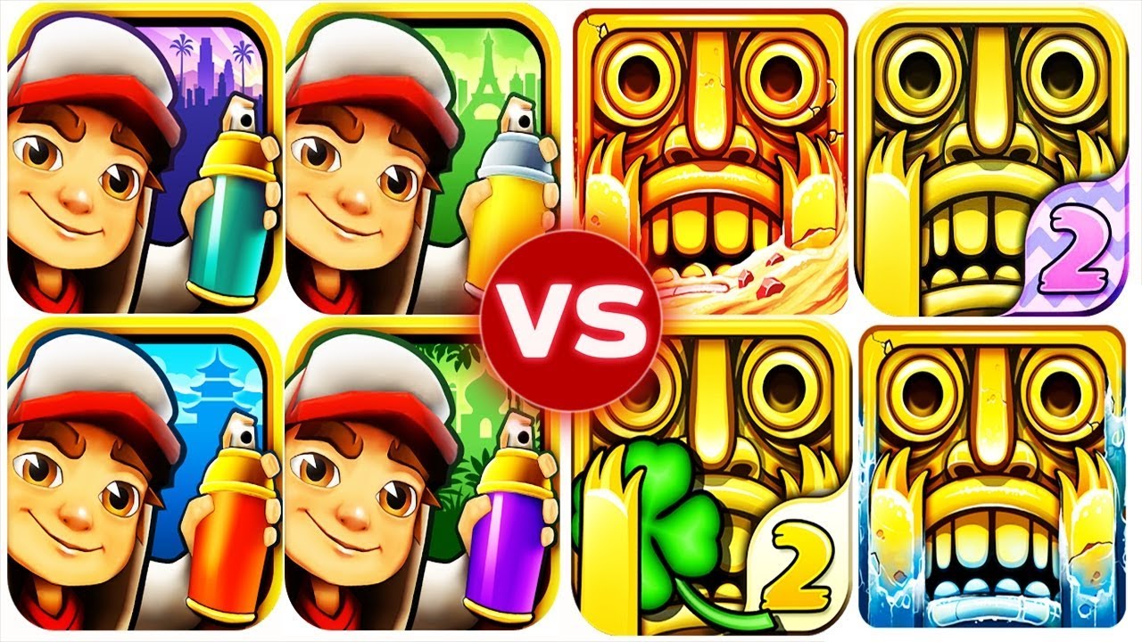 Subway Surfers Vs Temple Run Which Is The Best Endless Running Game