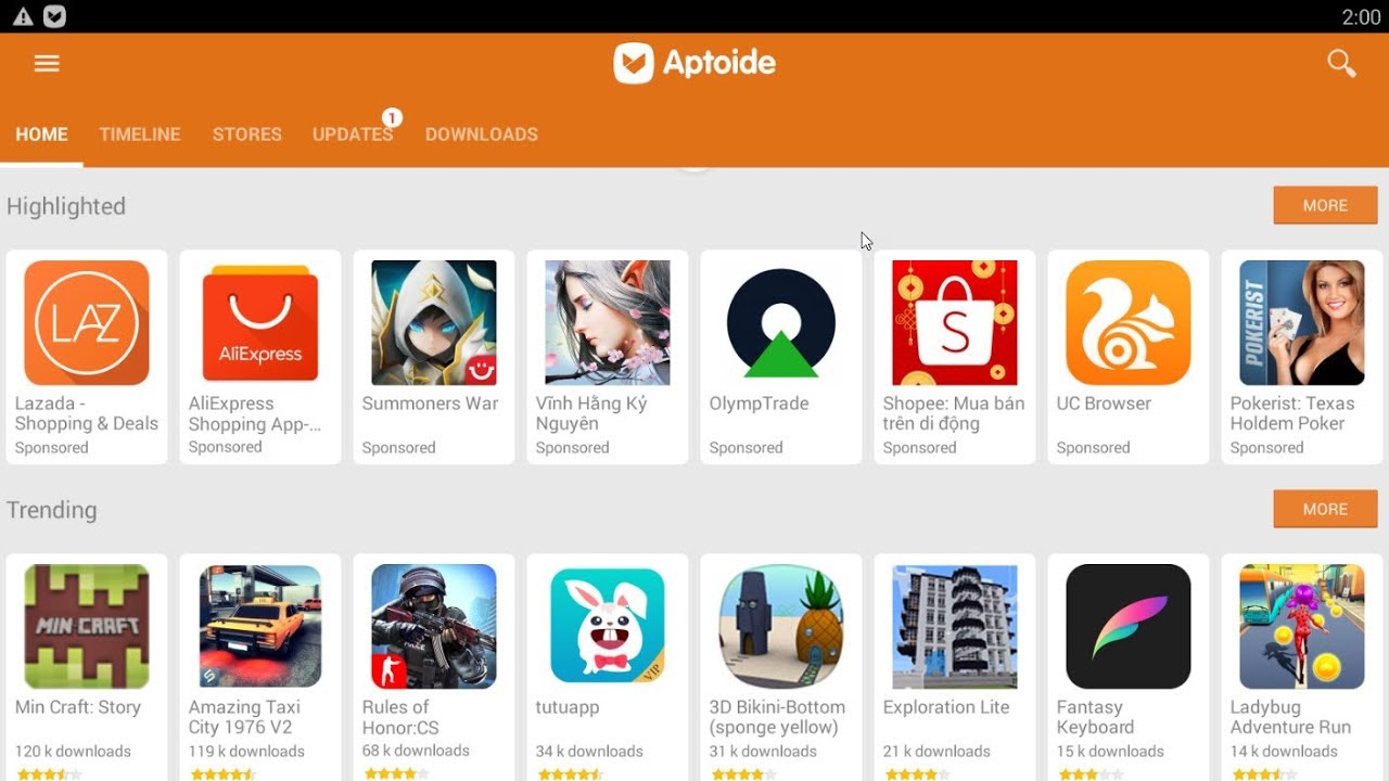 Aptoide: Download And Install For Android And Windows