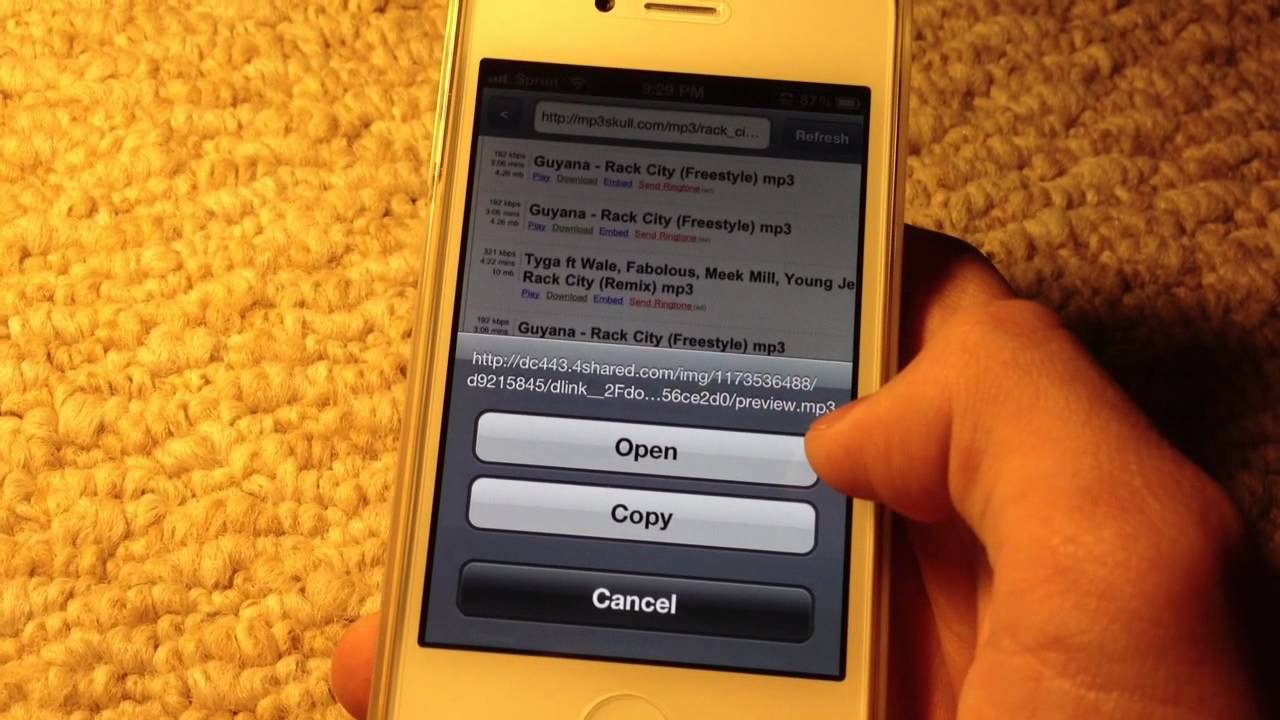 how to download music onto iphone