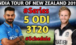 India vs New Zealand 2019: Complete Squad, Match Timing, And Schedule