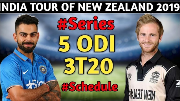 India vs New Zealand 2019: Complete Squad, Match Timing, And Schedule