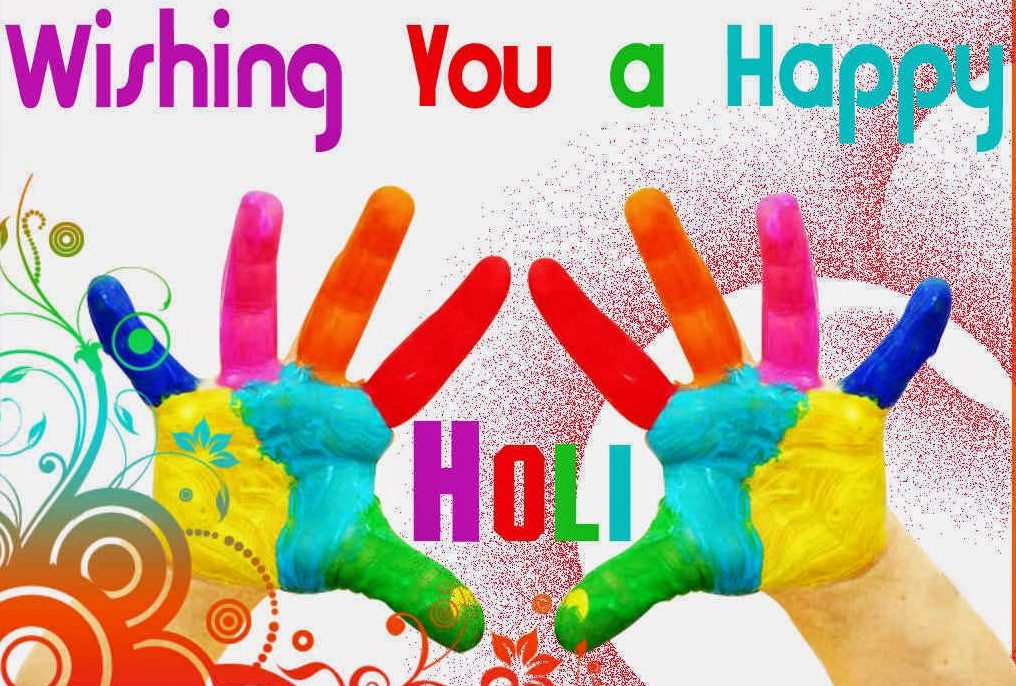 Happy Holi Images Greeting Wallpaper