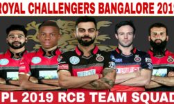 Royal Challengers Bangalore Team IPL 2019; Here’s Everything You Need To Know About The Team