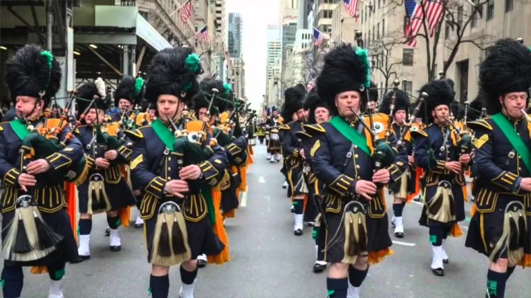 St. Patrick Festival 2019 : Festival Parade 14th -18th March. Dublin, Ireland