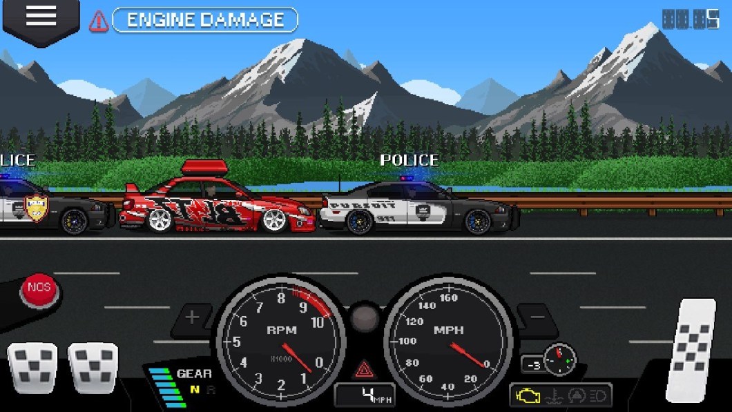 Download Pixel Car Racer APK + Mod: Download And Get Unlimited Money
