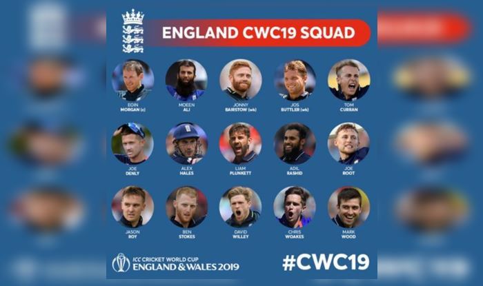 2019 ICC World Cup: England’s Full Squad, Fixtures And Statistics