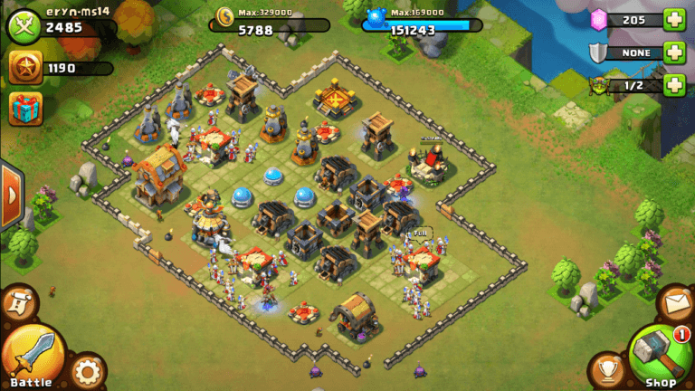 Download And Install Castle Clash Game On Android And PC