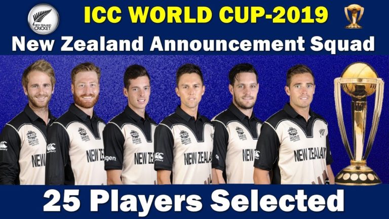 ICC Cricket World Cup 2019: New Zealand Full Squad, Schedule And Statistics