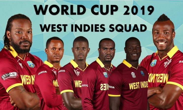 ICC World Cup 2019 West Indies Squad, Fixtures, Statistics, Prediction