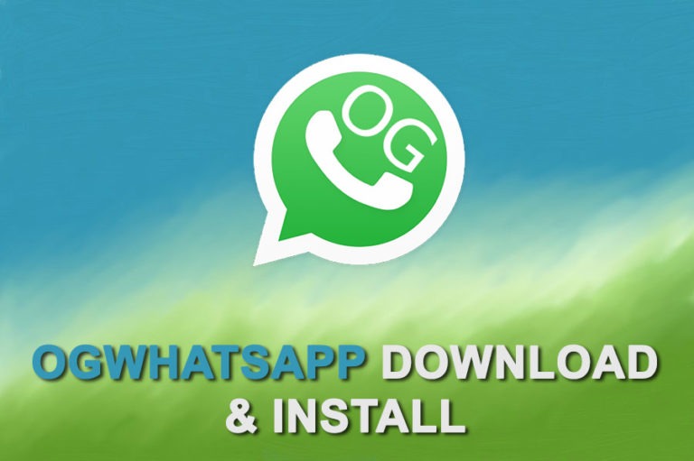 OGWhatsApp: Download And Install The WhatsApp Mod Easily