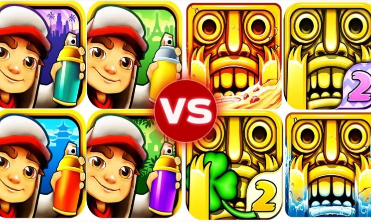 Subway Surfers vs Temple Run 2: Which Is The Best Endless Running Game?