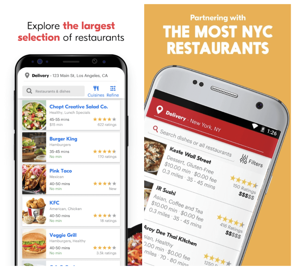 Seamless vs GrubHub: Which Is The Best Food Delivery App?