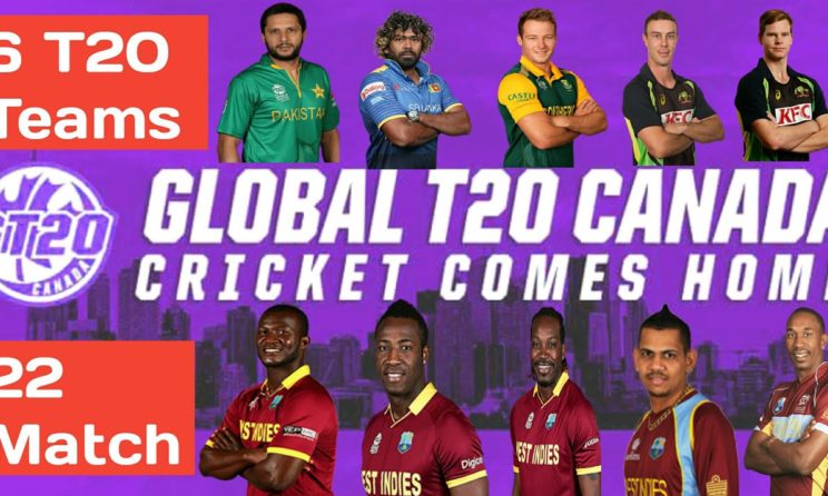 2019 Global T20 League Canada: Teams, Players, Squads, Broadcast Details & Schedule