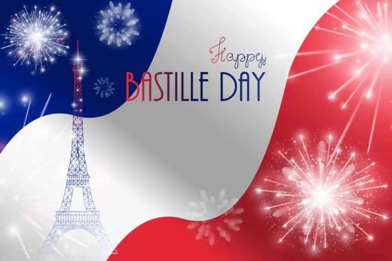 Feliz día de la bastilla. Happy Bastille day. A Tour de 