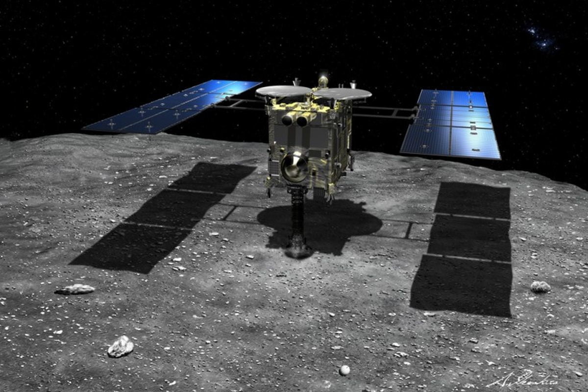 Japan's Hayabusa2 Spacecraft Has Just Completed A Successful Asteroid Landing
