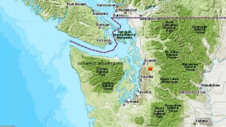 Seattle Earthquake Rattles the Neighbouring Areas, Followed By Aftershock