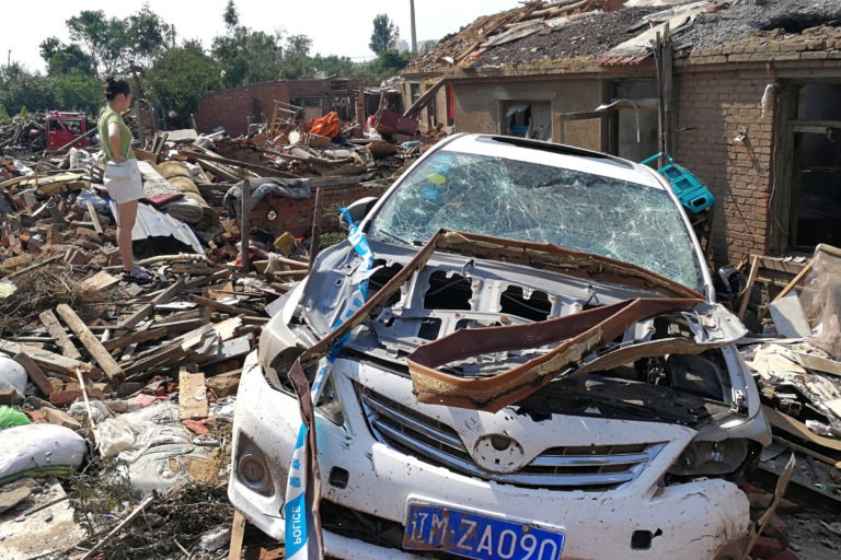 Tornado Tears Through Town In Northern China, Killing 6 And Many Injured