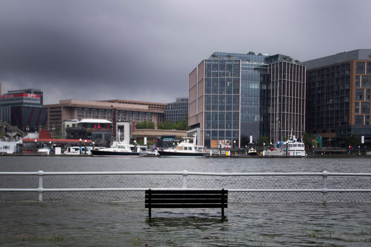 Washington Region Struck By Heavy Rain And Flash Floods Monday Morning