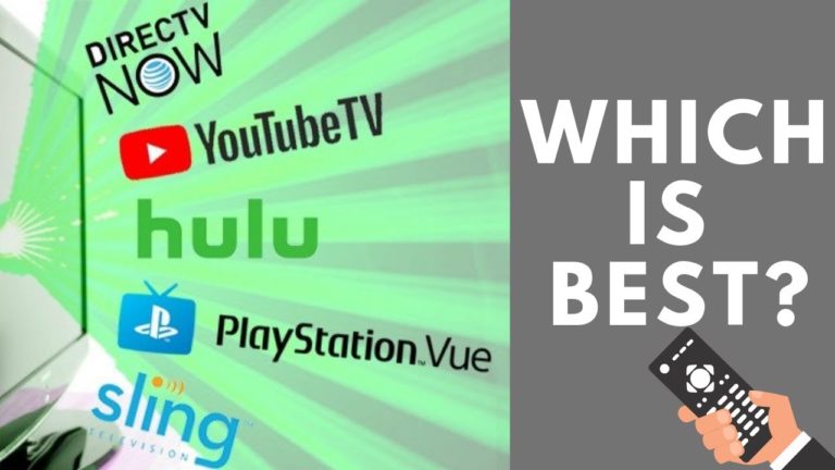 YouTube TV vs DirecTV by Hulu vs PlayStation Vue: Which Is The Most Reasonable Online TV Service?