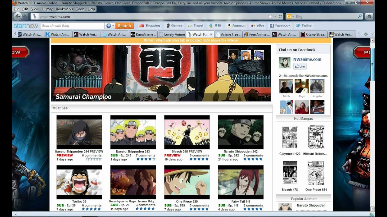 anime websites to watch dub