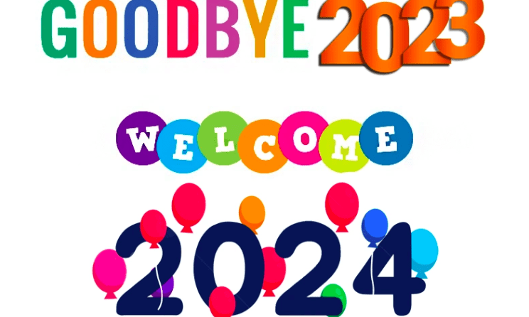 Advance Happy New Year 2024 WhatsApp Stickers, Status, Gif Images, & Greetings!