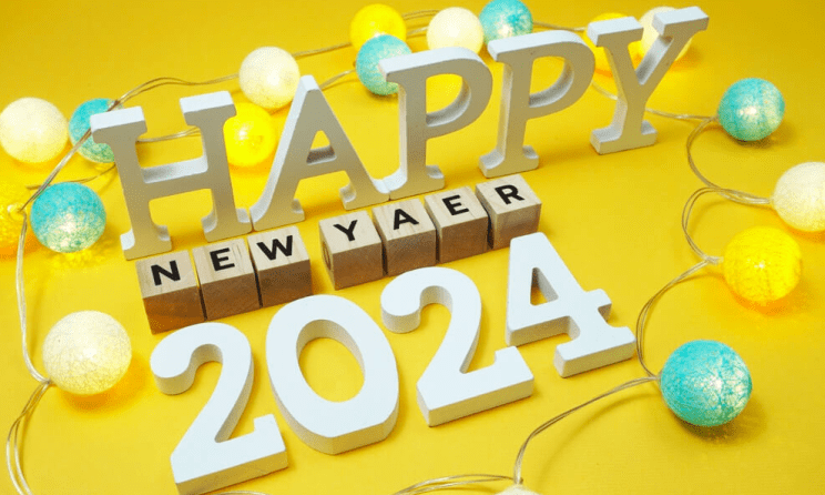 Happy New Year 2024 WhatsApp Inspiring Status DP Messages Greetings