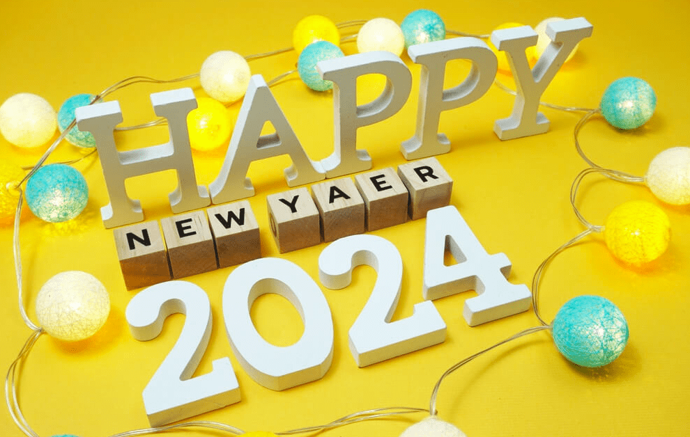 Happy New Year 2024 WhatsApp Inspiring Status DP Messages Greetings