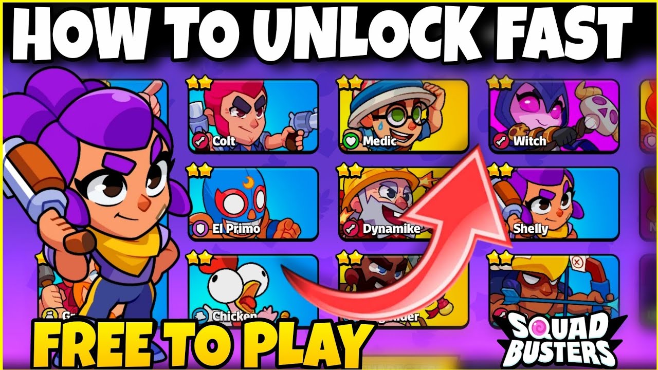 Unlock New Characters In Squad Busters