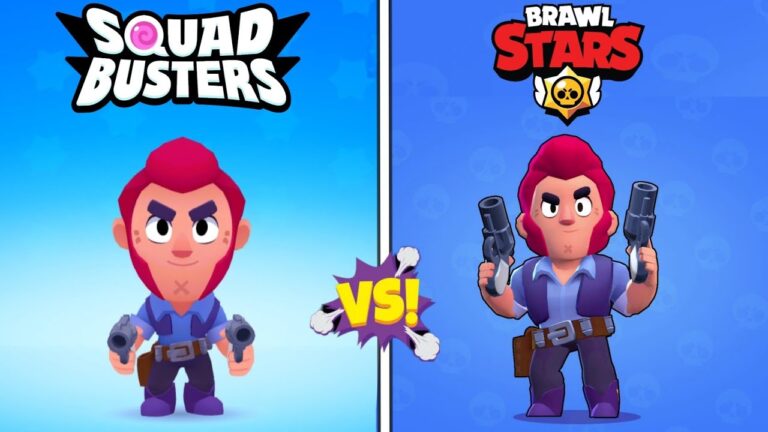 Squad Busters vs Brawl Stars