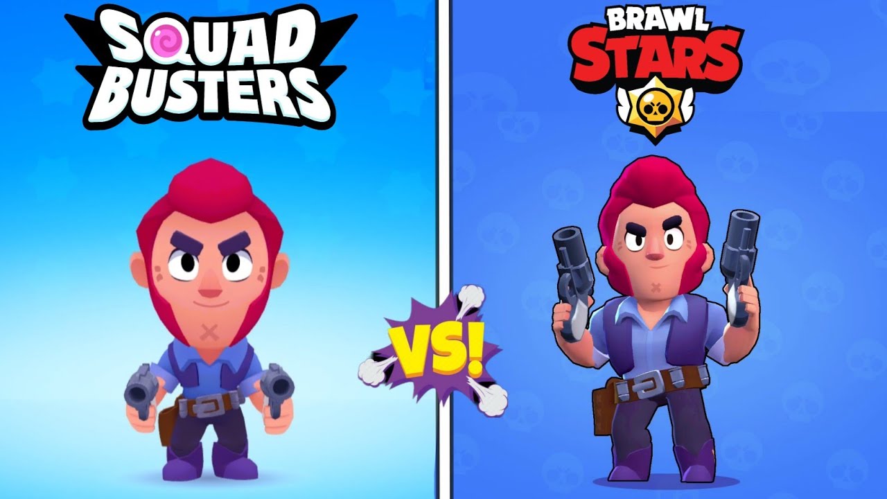 Squad Busters vs Brawl Stars