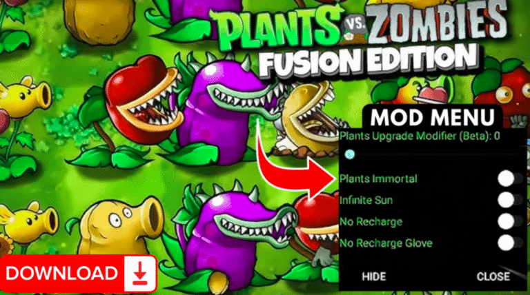 PvZ Fusion Mod APK