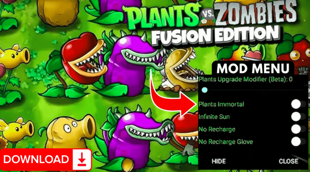 PvZ Fusion Mod APK