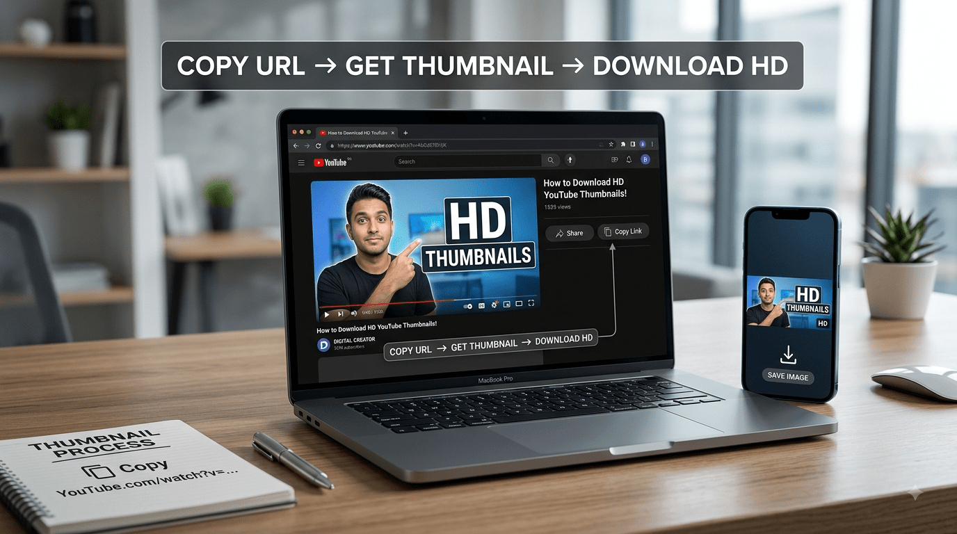 How To Download YouTube Thumbnails In HD